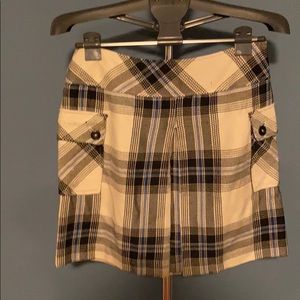 Tweed mini skirt